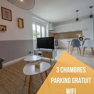 Appartement 3 - Parking - Wifi - Buanderie - Jardin, Brest